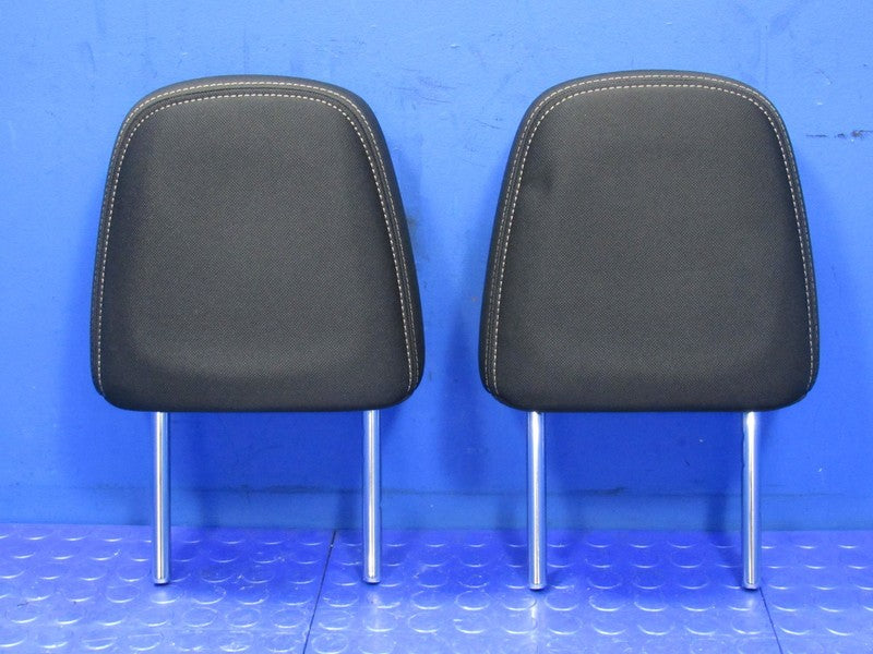 13-18 Toyota RAV4 Front Seat Headrests Head Rest Set of 2 Cloth Black 