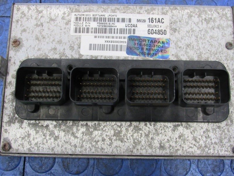 PROGRAMMED PLUG & PLAY 04 Dodge Ram Truck 5.7 V8 AT ECM 56029161AC 161