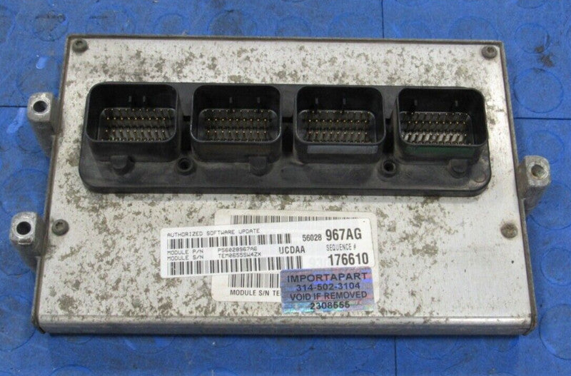 PLUG & PLAY 05 Dodge Ram Truck 5.7L AT Engine Computer ECU 56028967 PR