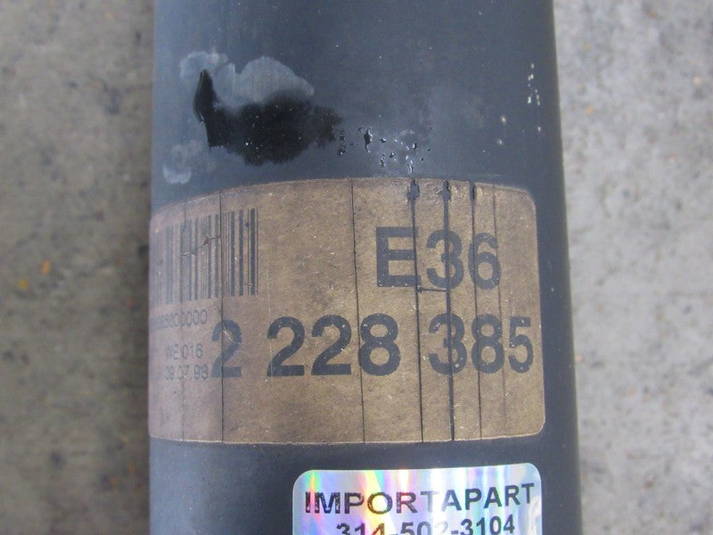 98-02 BMW Z3 M 3.2 S52 Manual 5 Speed ZF Rear Driveshaft Prop Shaft 12