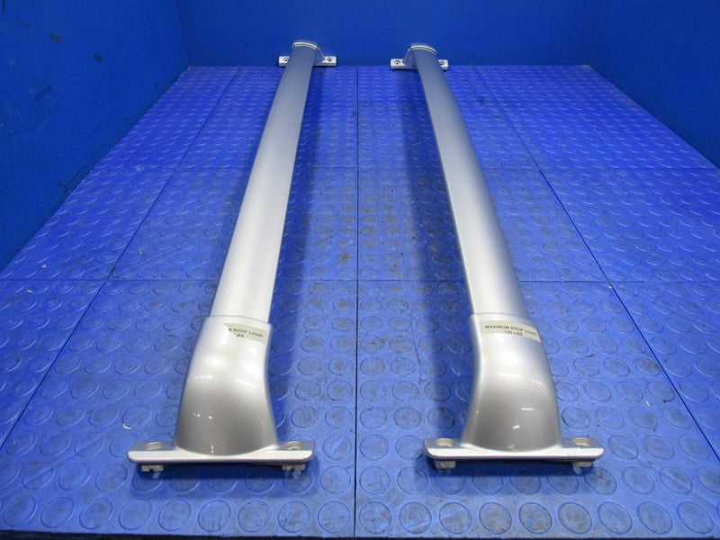 14-20 Infiniti QX60 Roof Rail Luggage Rack Cross Bars Silver Front Rea