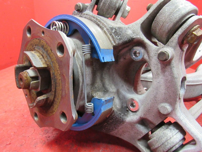 10-13 Porsche Panamera Right Rear Spindle Knuckle Hub Control Arm Axle