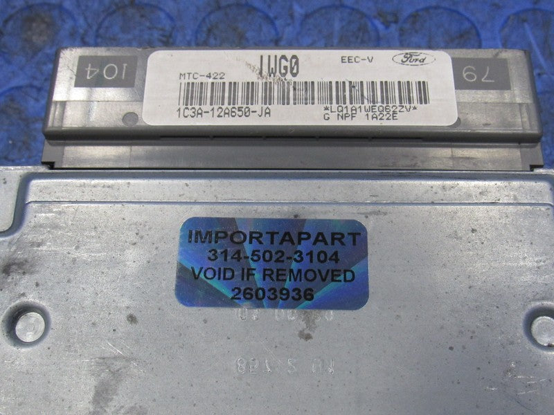 01 Ford F250 6.8L V10 AT ECU ECM PCM Engine Computer IWG0 1C3A-12A650-
