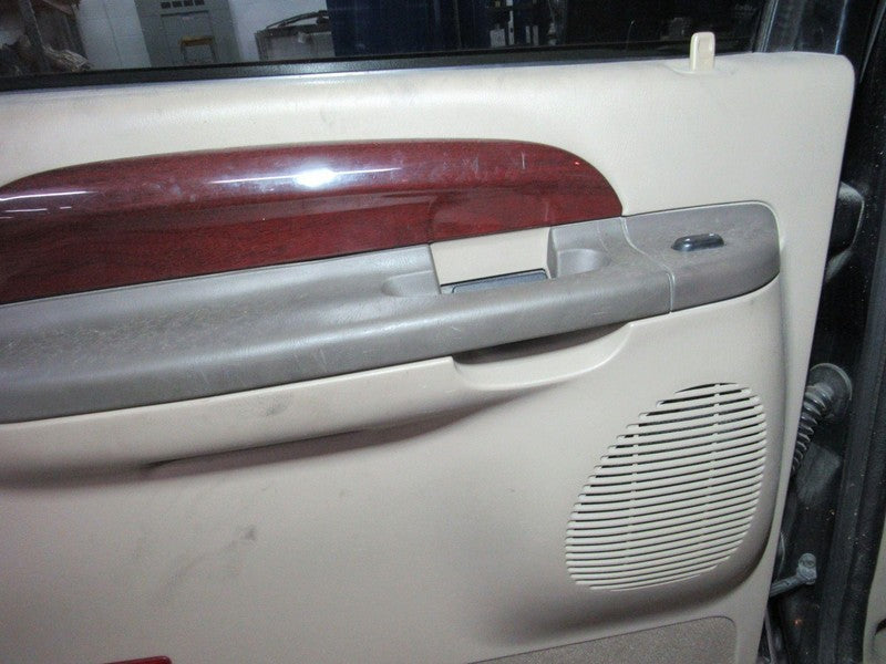 03-04 Ford Excursion Left LH Driver Side Rear Door Trim Panel Eddie Ba