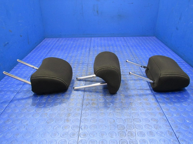 17-22 Kia Sportage Rear Seat 2nd Row Headrests Head Rest Set Cloth Bla