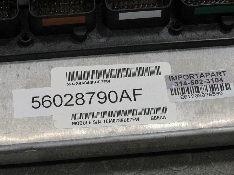 PLUG & PLAY 04 Dodge Ram Truck 3.7L Engine Computer ECU 56028790 PROG 
