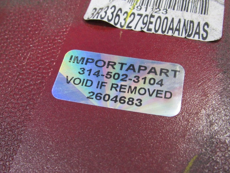 01-04 Mustang GT Mach 1 Cobra Left Right Quarter Panel Side Scoop Red 