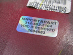 01-04 Mustang GT Mach 1 Cobra Left Right Quarter Panel Side Scoop Red 