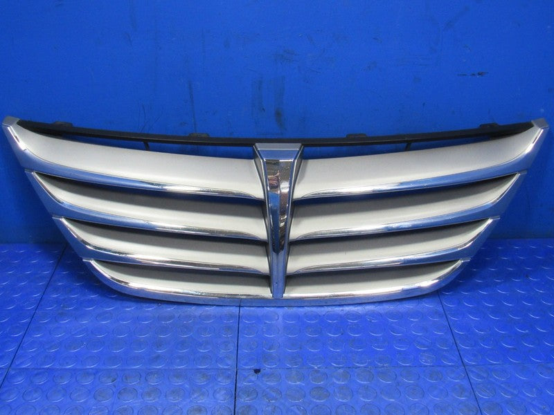 12-14 Hyundai Genesis Sedan Front Upper Bumper Grill Grille Chrome OEM
