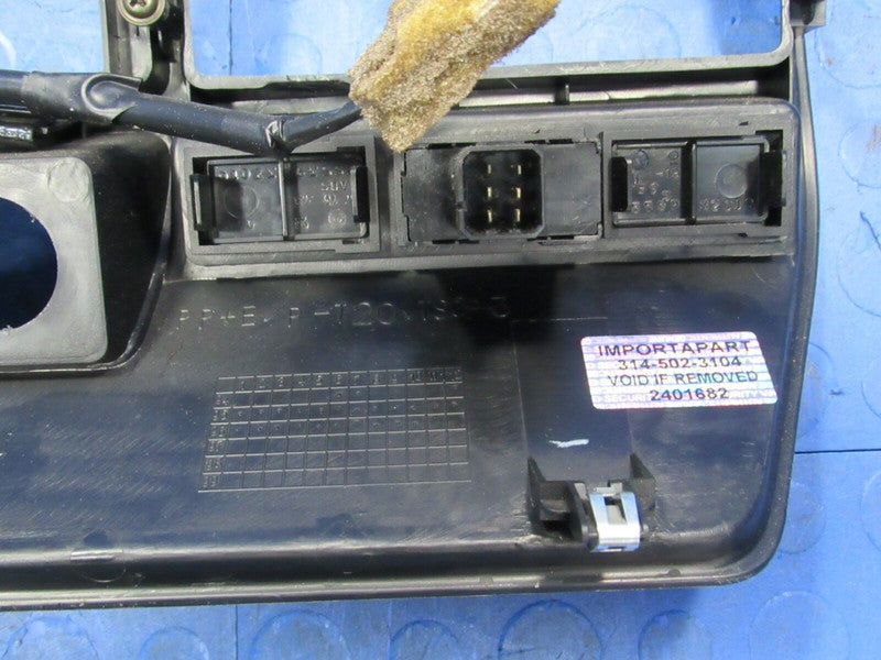 95-97 Land Cruiser LX450 FZJ80 Front Center Dash Radio Bezel Panel Ash