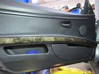 07-13 BMW 335 E92 Left LH Driver Front Door Trim Panel Black TRIM DAMA
