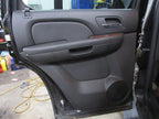 07-09 Yukon Tahoe Left LH Driver Side Rear Door Trim Panel Black