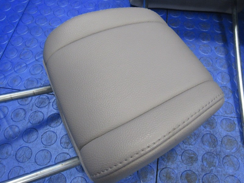 12-15 Honda Pilot Middle Row Seat Headrests Head Rest SET Gray Leather
