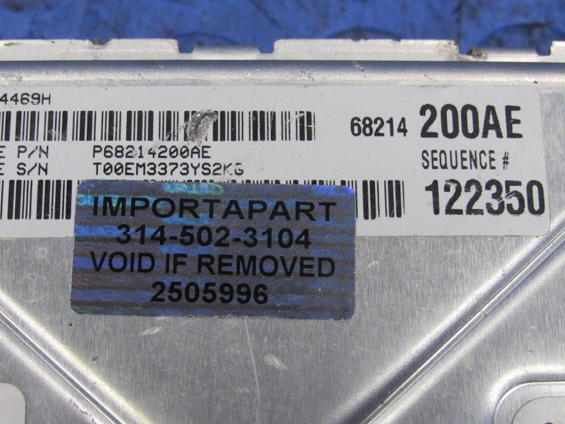PROGRAMMED PLUG & PLAY 14 Charger 3.6L AT RWD FLEET ECM 68214200AE 200