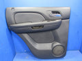07-09 Yukon Tahoe Escalade Rear LH Left Driver Door Panel Ebony Black 