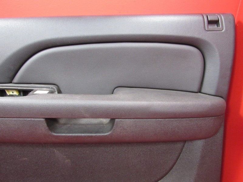 07-09 Yukon Tahoe Suburban Front Right Passenger Door Panel Ebony Blac