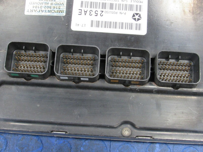 10 Caravan T & C 4.0 ECU ECM PCM Engine Computer Control 411 68050411A