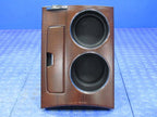 09-12 Toyota Venza Center Console Sliding Cup Holder Matte Woodgrain 5