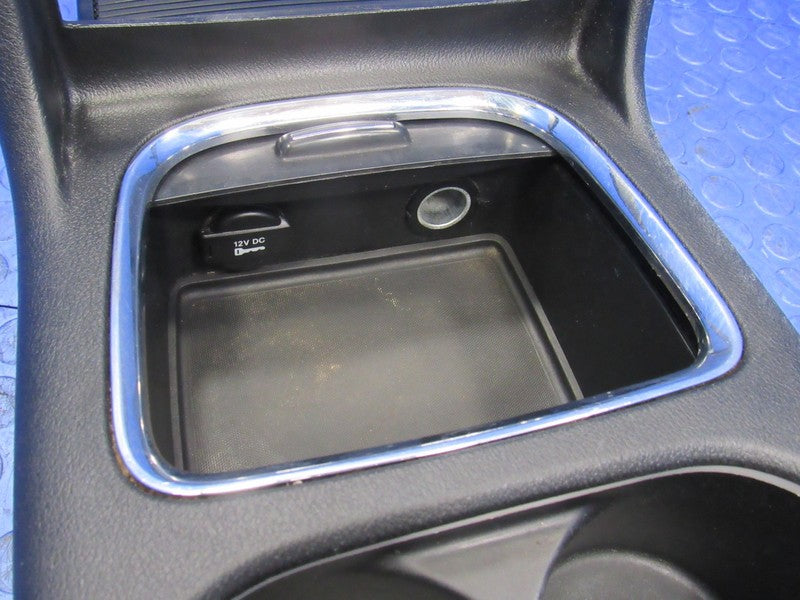 12-20 Dodge Grand Caravan Front Center Cup Holder Console Assembly Bla