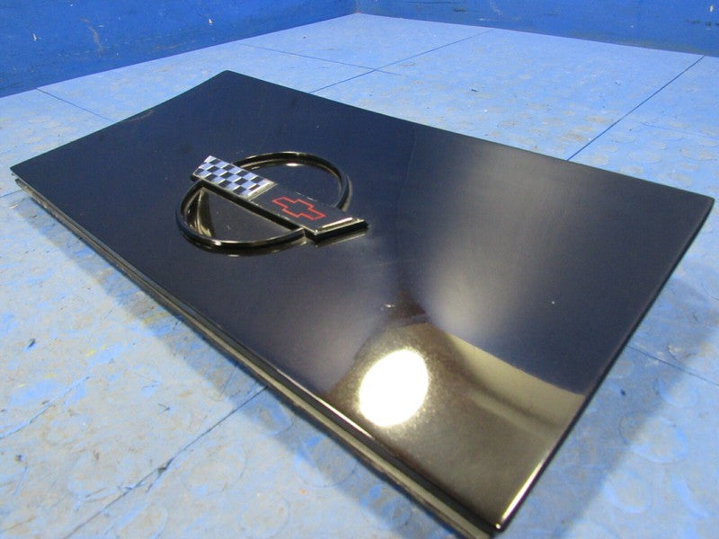91-96 Chevrolet Corvette C4 Fuel Gas Door Lid Cover Black 41 / WA8555 