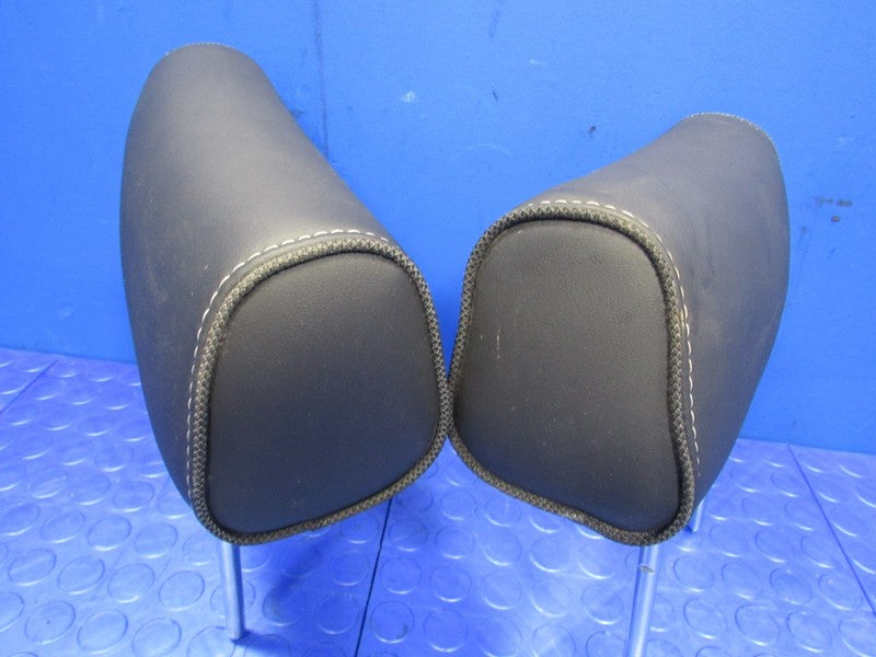 14-19 Silverado Sierra Crew Cab Rear Headrests Head Rests Set Black Le