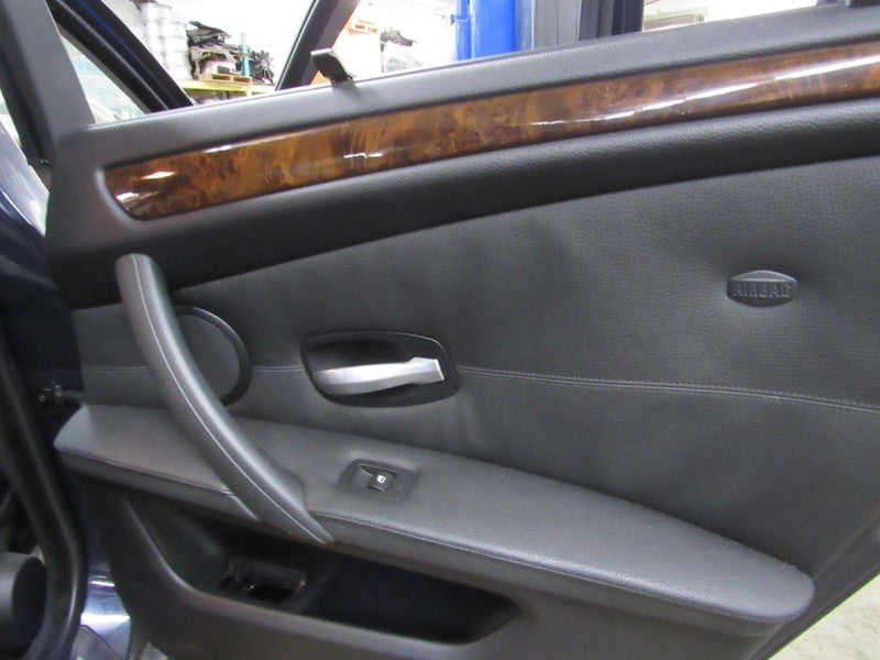 08-10 BMW 535 550 M5 Right RH Passenger Side Rear Door Trim Panel Blac