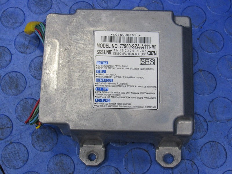 13-14 Honda Pilot SRS Airbag Air Bag Control Unit Module OEM 77960-SZA