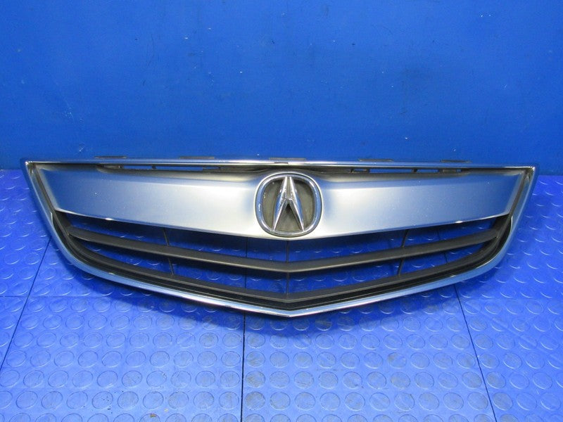 13-15 Acura ILX Front Upper Grill Grille Chrome Assembly 71122-TX6-A11