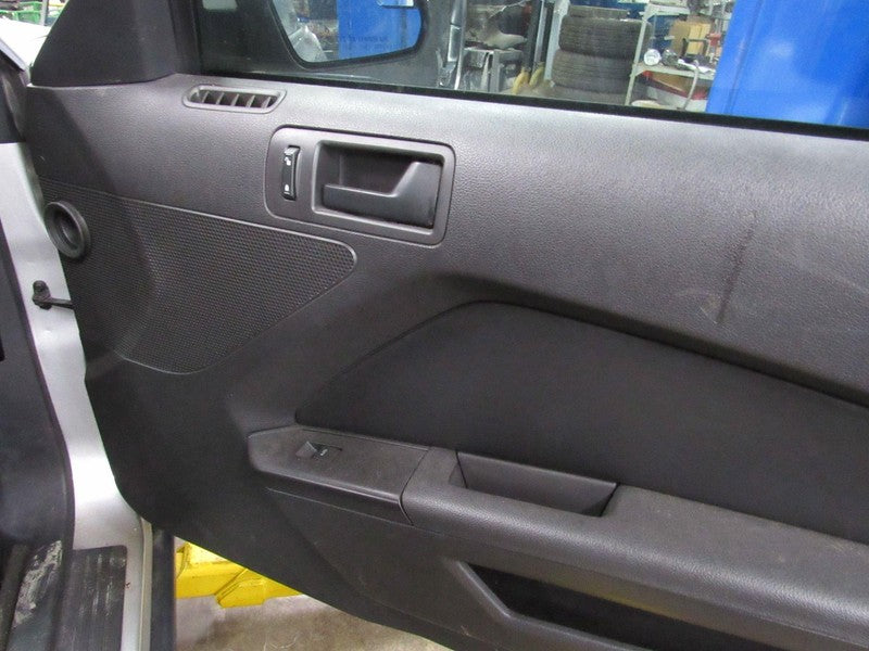 10-12 Ford Mustang Right RH Passenger Side Front Door Trim Panel Black