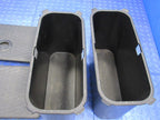 09-18 Dodge Ram 1500 2500 3500 Rear Floor Storage Cubby Inserts and Li