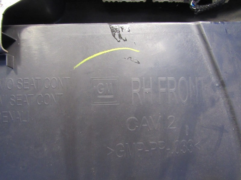 07-09 Yukon Tahoe Suburban Front Right Passenger Door Panel Ebony Blac