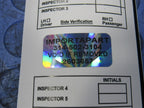 18-21 Maserati Ghibli M157 Left Driver Sunvisor Sun Visor Screen Black