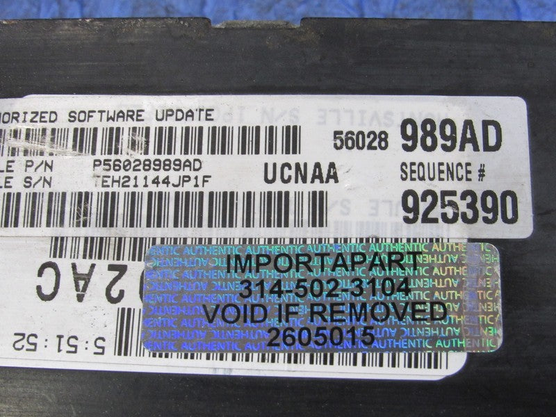 PLUG & PLAY 05 Dodge Ram 1500 AT 4.7L Engine Computer ECU 56028989 PRO