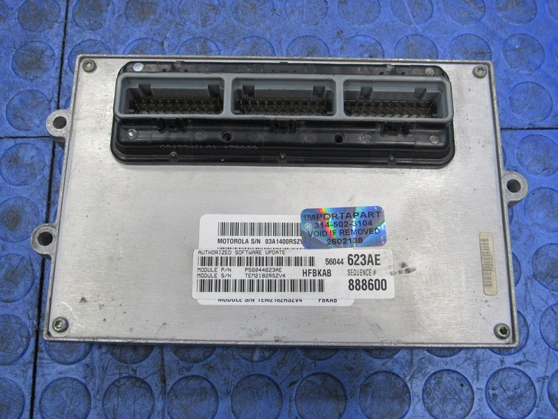 PLUG & PLAY 03 Jeep Liberty KJ 3.7 V6 AT Engine Computer ECU 56044623 