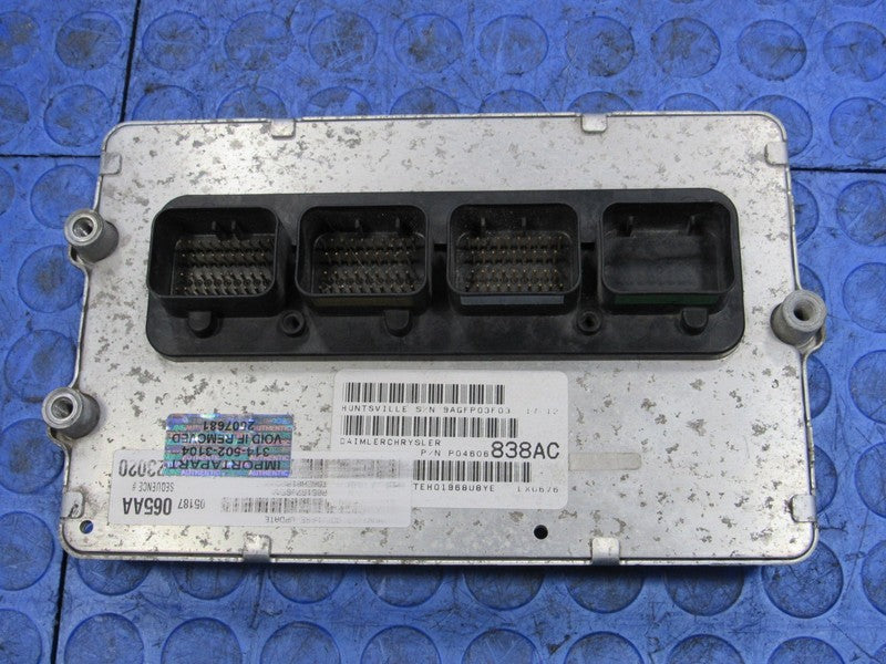 PLUG & PLAY 06 Charger Magnum 300 3.5L Engine Computer ECU 05187065 PR