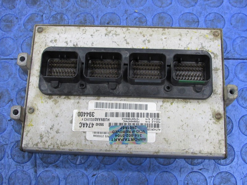 PLUG & PLAY 03 Dodge Ram 1500 4.7L V8 AT Engine Computer ECU 56040474 