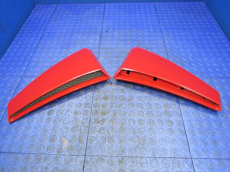 01-04 Mustang GT Mach 1 Cobra Left Right Quarter Panel Side Scoop Red 