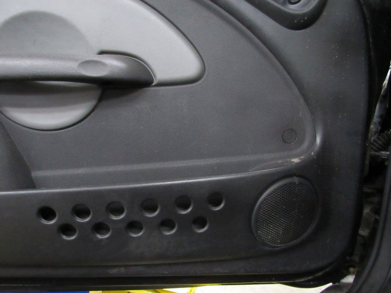 05 PT Cruiser Left LH Driver Side Front Door Trim Panel Black