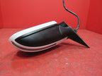 08-09 Audi A5 S5 Left Driver Side Power Door Mirror Blind Spot Ibis Wh