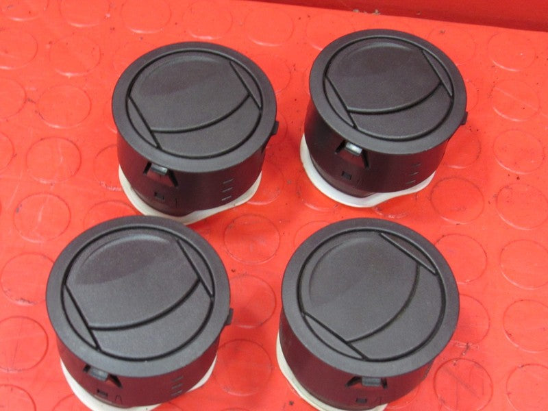 06-10 Jeep Commander AC Heater Air Vent Set of 4 Black NA NB Miata Ret