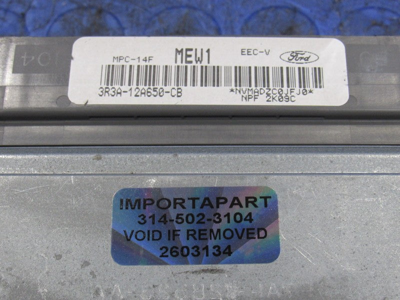 03 Ford Mustang GT 4.6L V8 AT ECU ECM PCM Engine Computer 3R3A-12A650-
