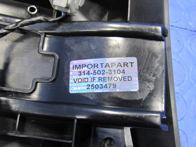 12-14 Dodge Charger SRT8 Floor Shift Plate Bezel Trim Engine Turn Alum