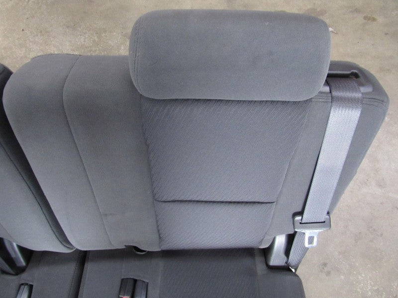 07-14 Chevrolet Tahoe Suburban GMC Yukon Black Cloth Third 3rd Row Sea