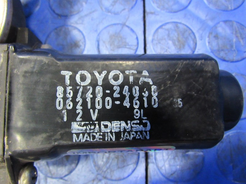 92-94 Lexus SC300 SC400 Front Left Driver Power Window Regulator Assem