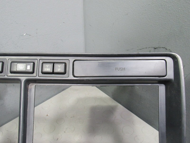 95-97 Land Cruiser LX450 FZJ80 Front Center Dash Radio Bezel Panel Ash