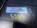 08-14 Dodge Challenger SRT8 Dash Defrost Upper Trim Panel Grille Dark 