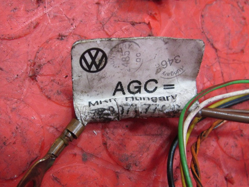 01-03 Volkswagen Eurovan 2.8l AXK Automatic Transmission Wiring Wire H