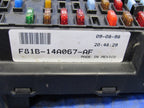 99 Ford F250 F350 Truck Under-Dash Cabin Fuse Relay Box Panel F81B-14A