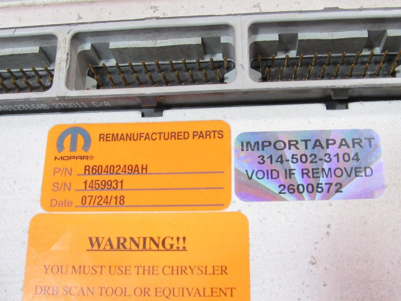 PLUG & PLAY 01 Dodge Durango 4.7L Engine Computer ECU R6040249 PROG 05