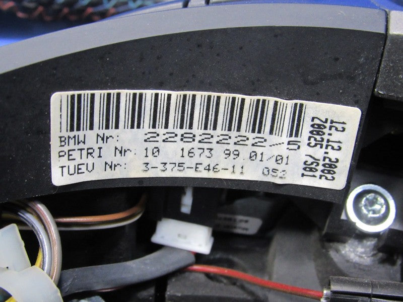 01-06 BMW M3 SMG E46 Sports Steering Wheel Multifunction Black 5864